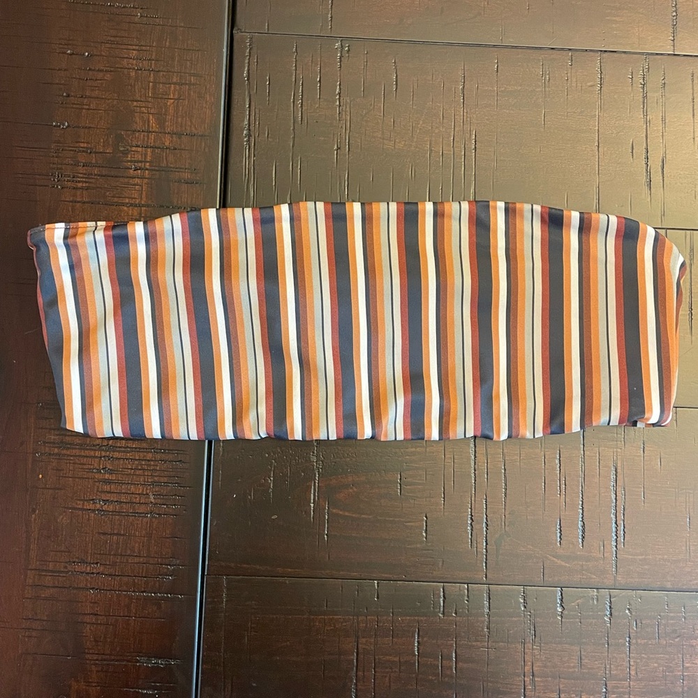 Pacsun striped bikini top (size small)
